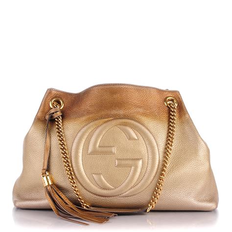 gucci rose gold bag|Gucci bag gold chain.